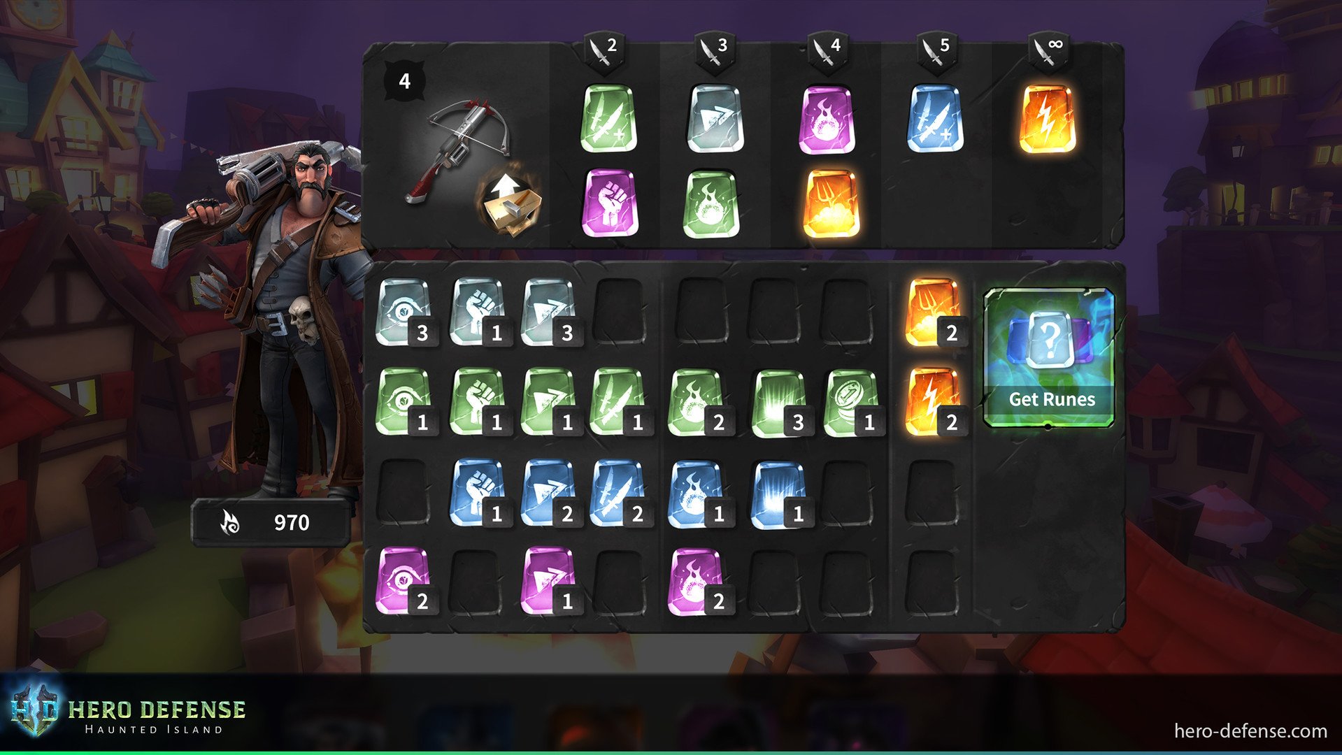 Hero Defense - Haunted Island